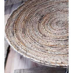 Talerz BOHO trawa morska naturalny Dekoracja Ozdoba wisząca 90cm
